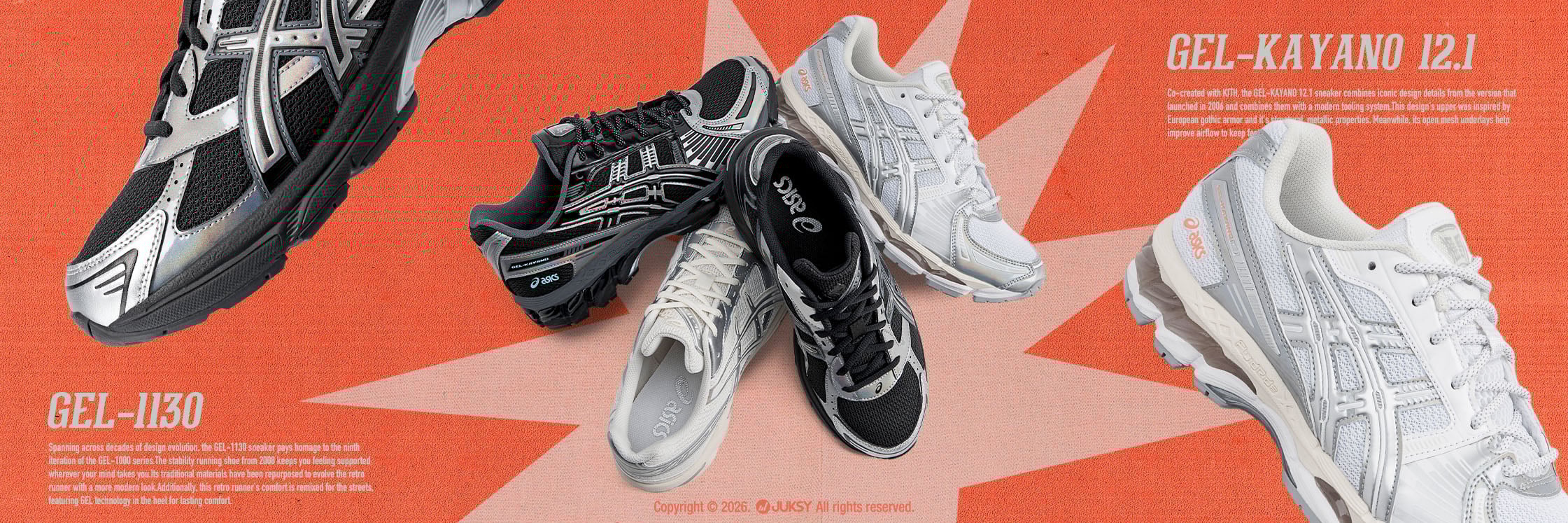 新年不走大紅大紫，ASICS HOLIDAY PACK 讓你腳下藏「隱藏彩蛋」！