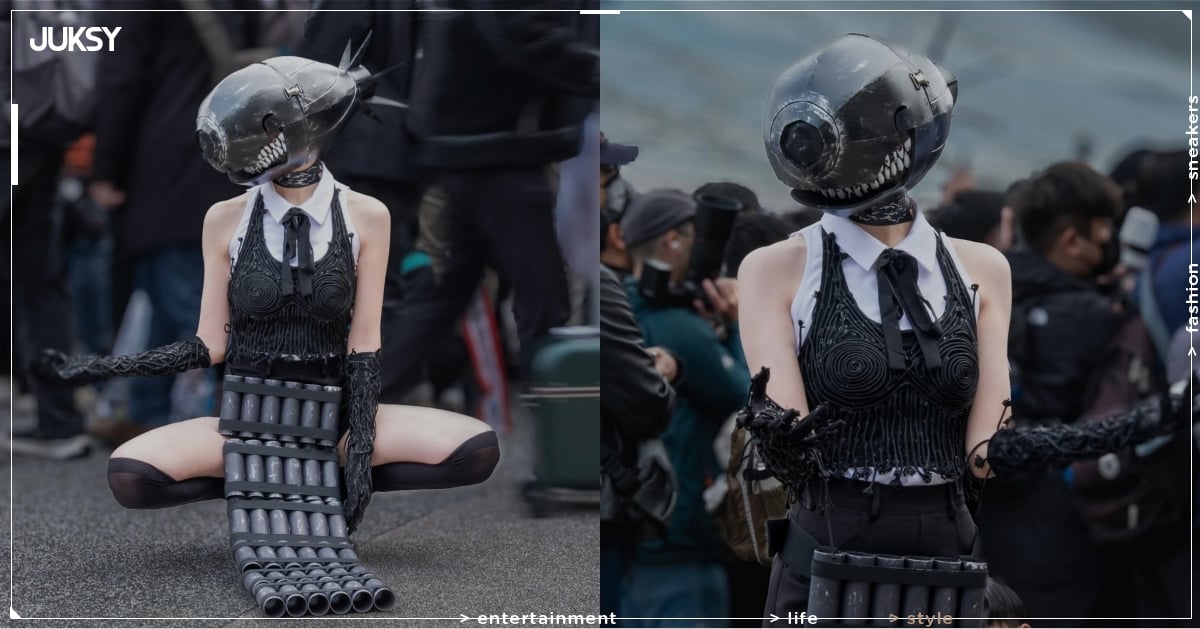 開拓動漫祭 FF46 神級還原再 +1！《鏈鋸人》蕾潔炸彈惡魔 Cosplay 成社群焦點