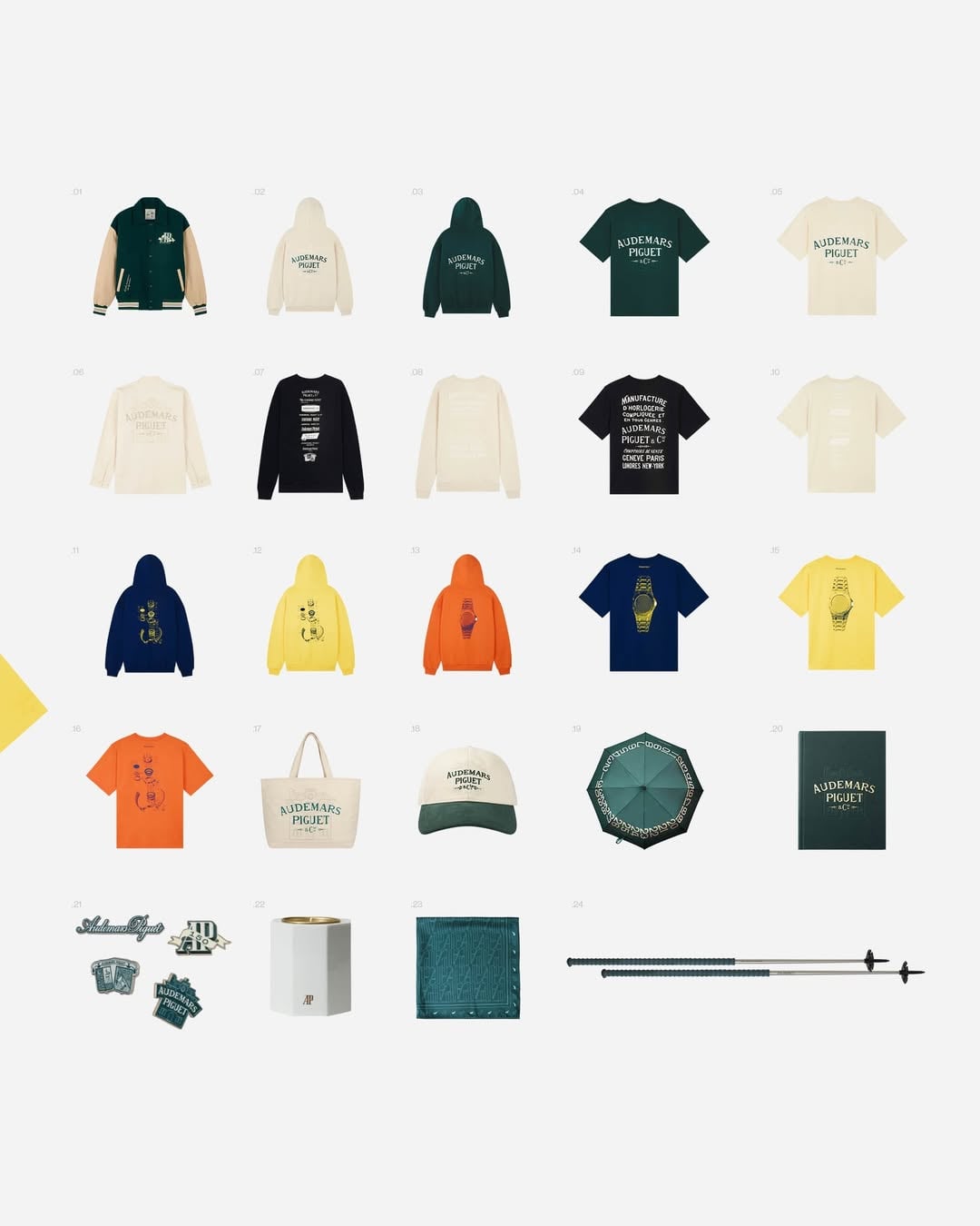 愛彼 Audemars Piguet 推出 150 週年紀念服飾！打造專門提供給 VIP 重要貴賓的「限定贈禮系列」