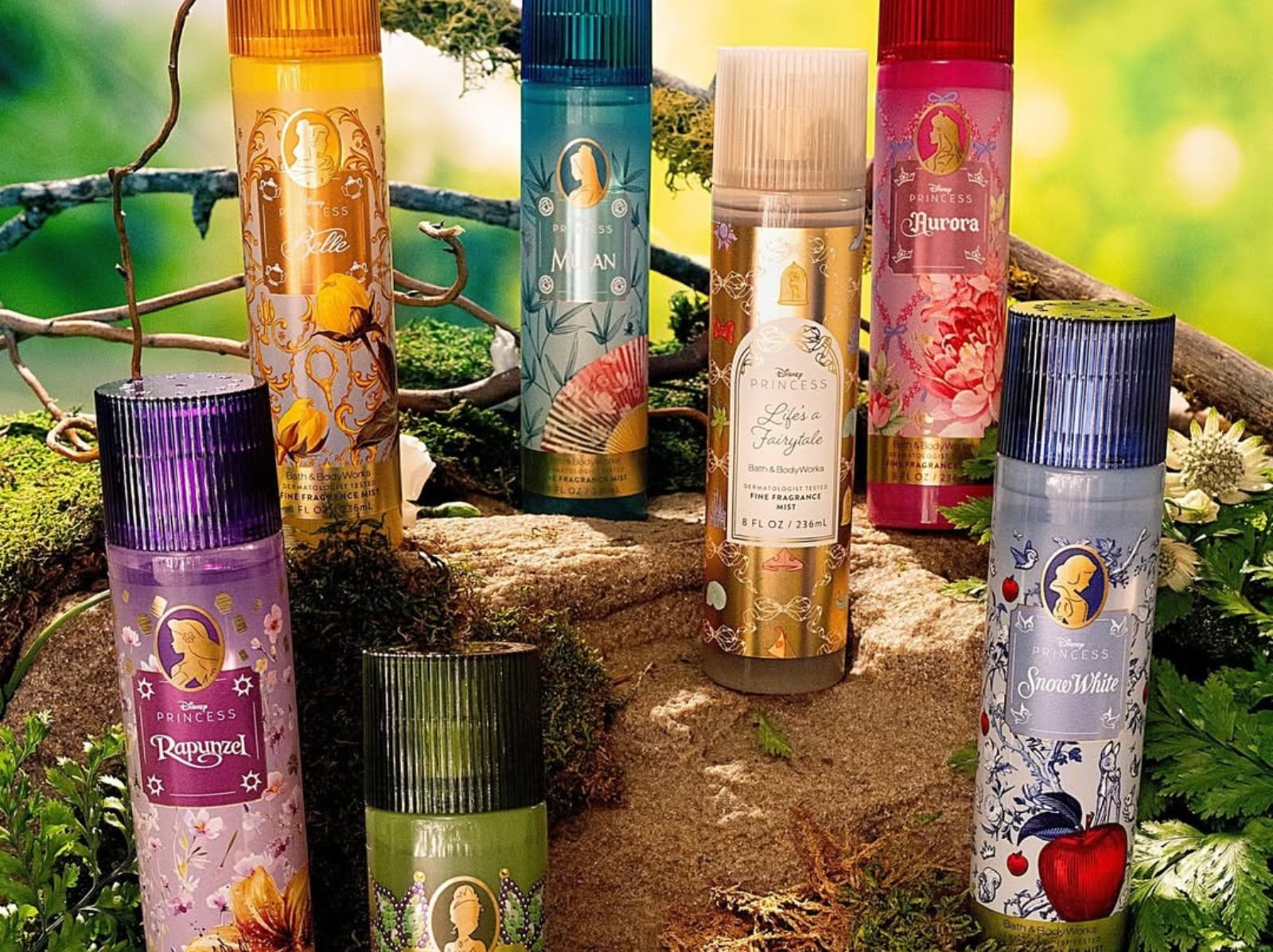 Bath & Body Works 迪士尼公主聯名系列曝光！7 款夢幻香氛、配件等⋯一次看！