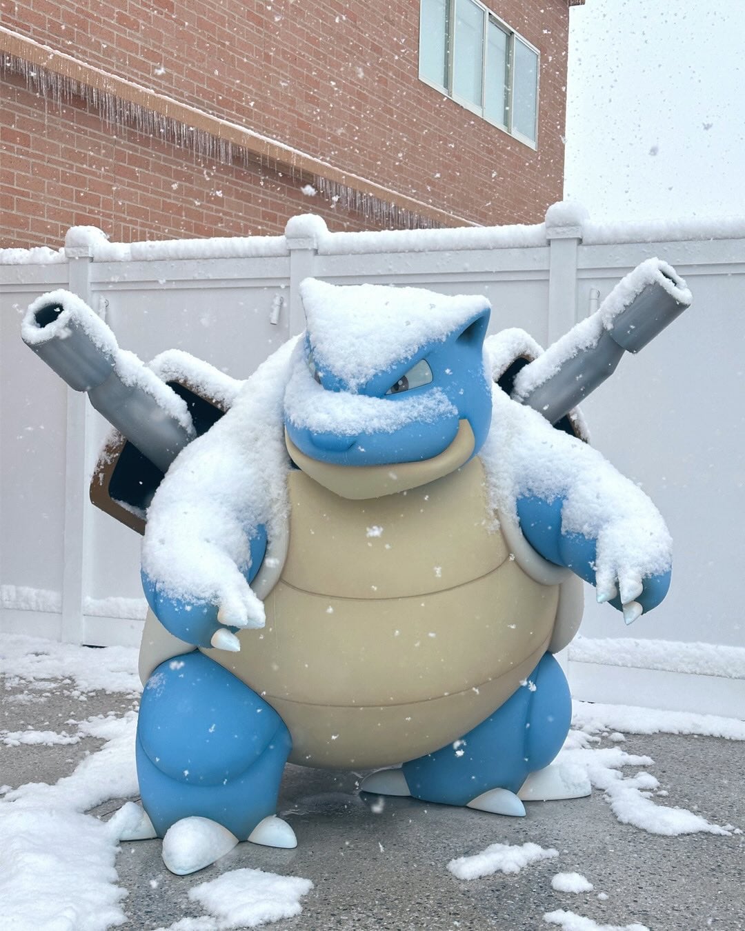 《寶可夢樂園：關都》開幕遇大雪！日本網友拍下雪中寶可夢超萌畫面