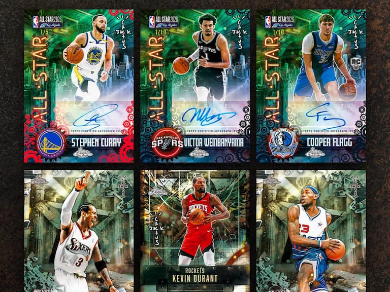 Travis Scott 攜手 Topps 打造 NBA 限量球員卡!夢幻聯名超狂設計曝光!