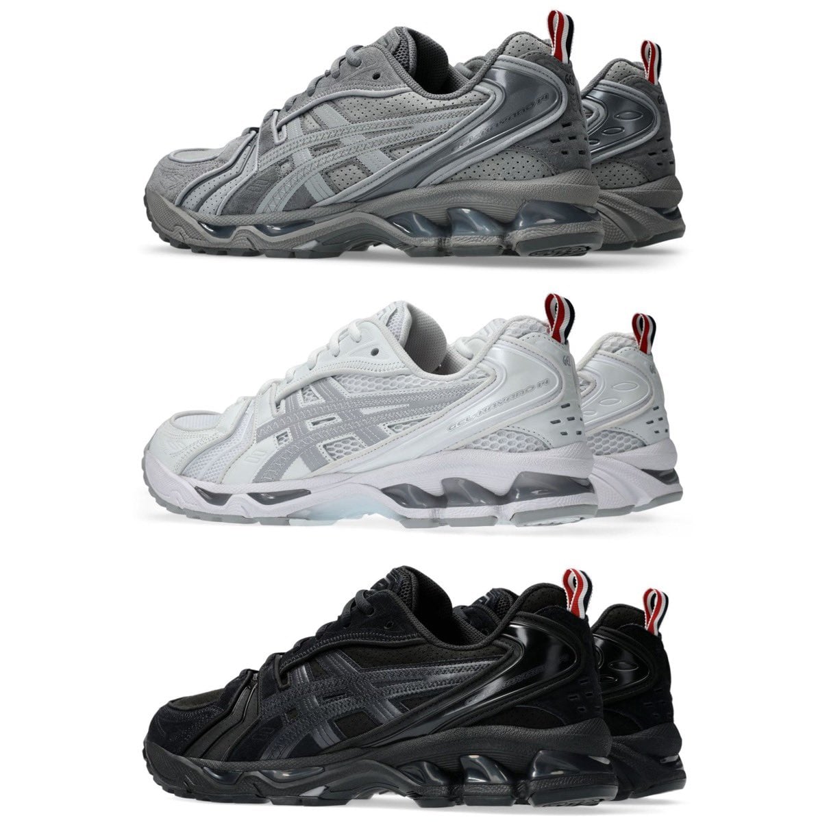 Thom Browne x ASICS GEL-KAYANO 14 發售情報公開！正裝元素注入、灰黑白三色齊發帥翻！