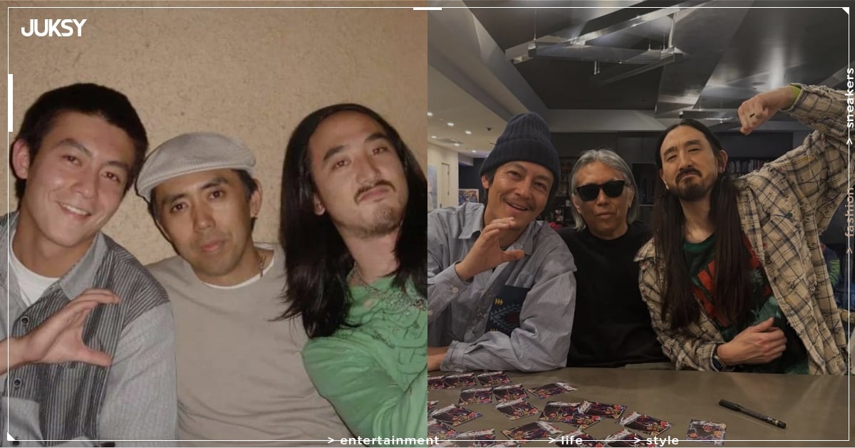 陳冠希、藤原浩、Steve Aoki 拉斯維加斯世紀同框！20 年後重聚曝光經典合照對比，網喊：「潮流教父永不老」！