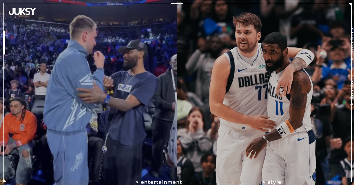 NBA／Kyrie Irving 現身全明星賽力挺東契奇 Luka Doncic！溫馨重聚畫面引熱議！
