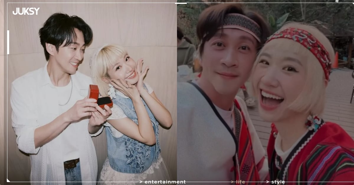 Lulu 黃路梓茵帶陳漢典首次回娘家！回泰雅部落狂捶年糕網讚：「超用心！」