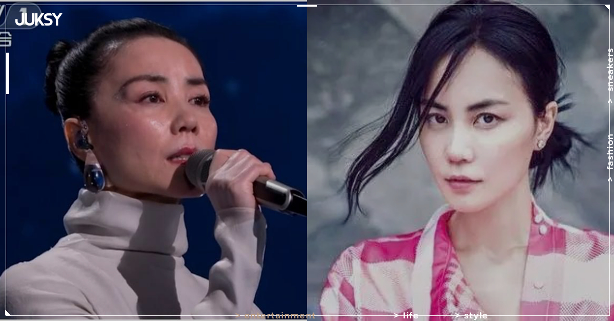王菲春晚妝容、選曲掀兩極評價！水滴耳環遭虧像洗衣膠囊 - JUKSY 街星