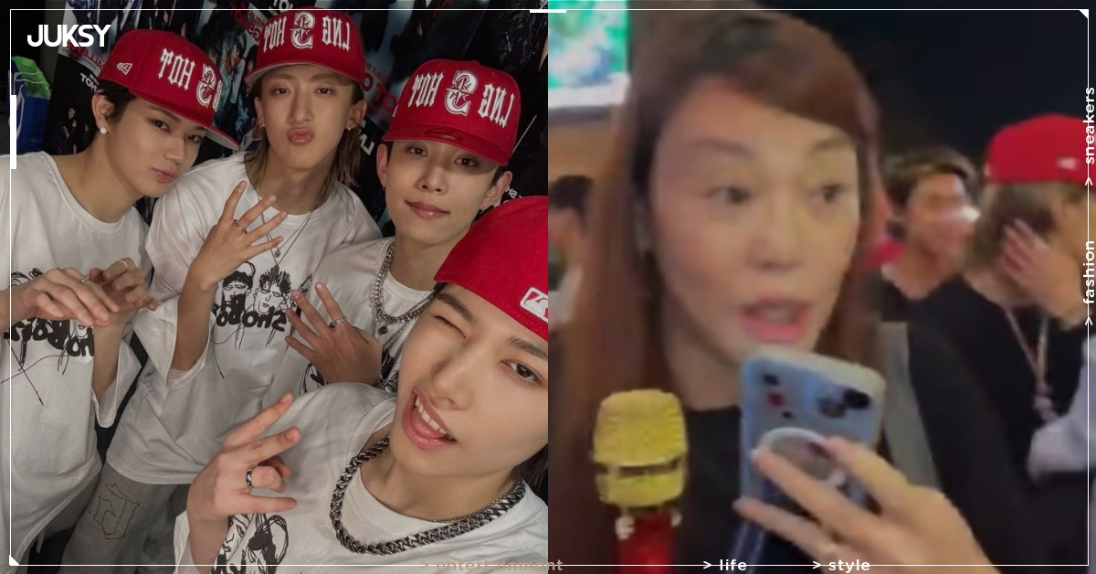 LNGSHOT 首度來台！饒河夜市巧遇法拉利姐張婷婷，網笑：「這畫面還以為是 AI」