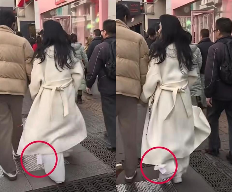 伊能靜逛街放閃忘剪吊牌！網友虧：「7 天鑑賞期到了！」