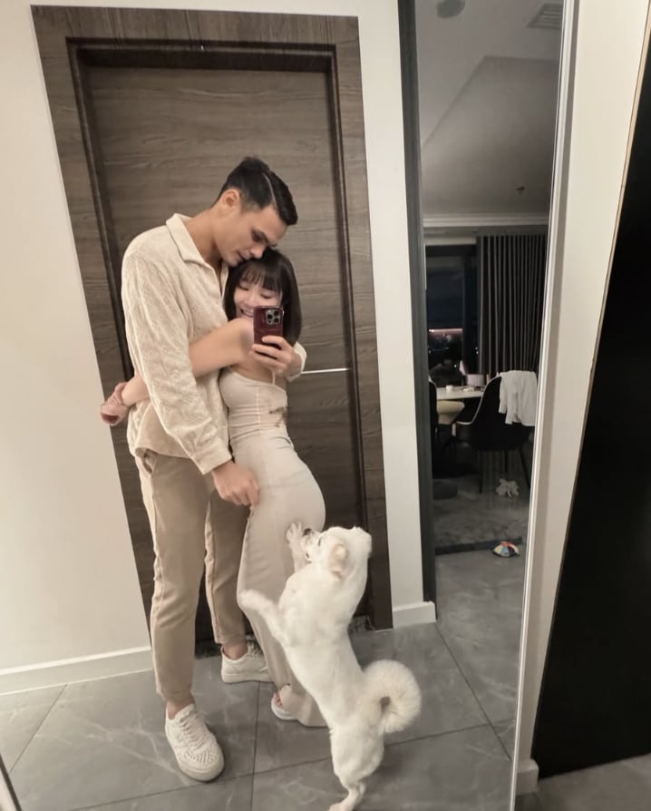 陳芳語認愛圈外男友見家長!IG 曬環抱埋胸照引網喊:「甜到蛀牙!」