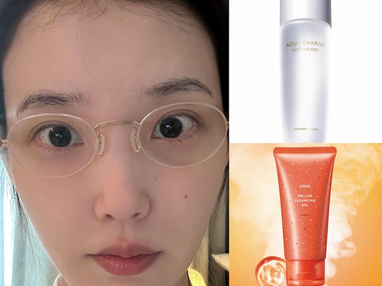 IU IG 素顏照完美膚質引羨慕!基礎保養、吃蘋果⋯私下 5 招凍齡保養法曝光!
