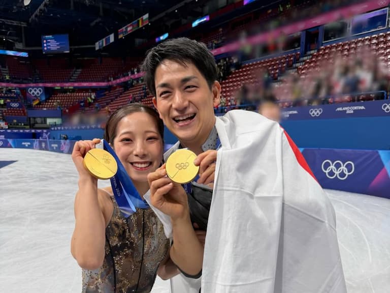 三浦璃來、木原龍一奪日本雙滑史上首金！兩人私下互動笑翻全網！