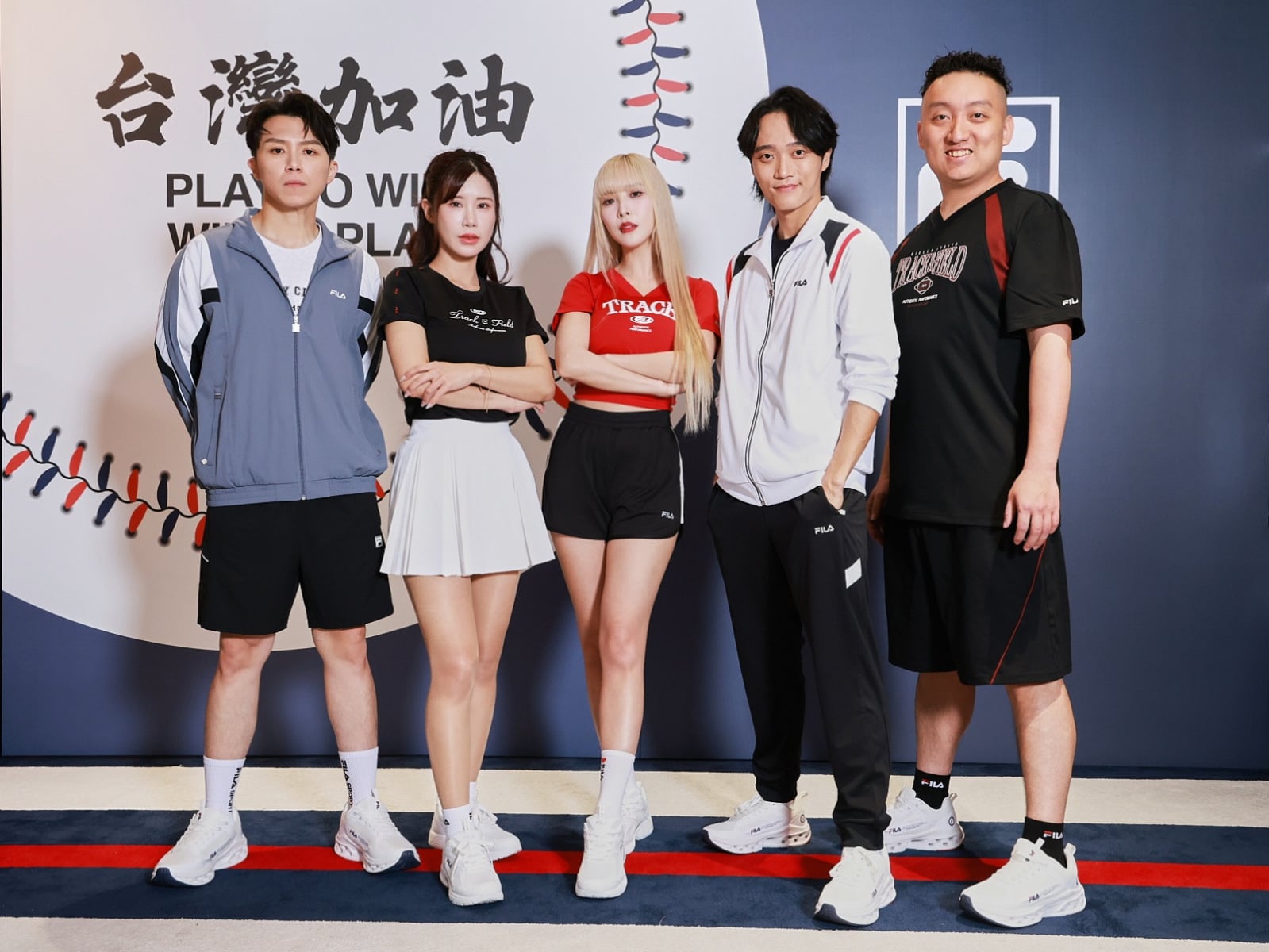 FILA 攜手應援團長前進東京挺台灣！RINA、沐妍心中「三大應援神器」公開！