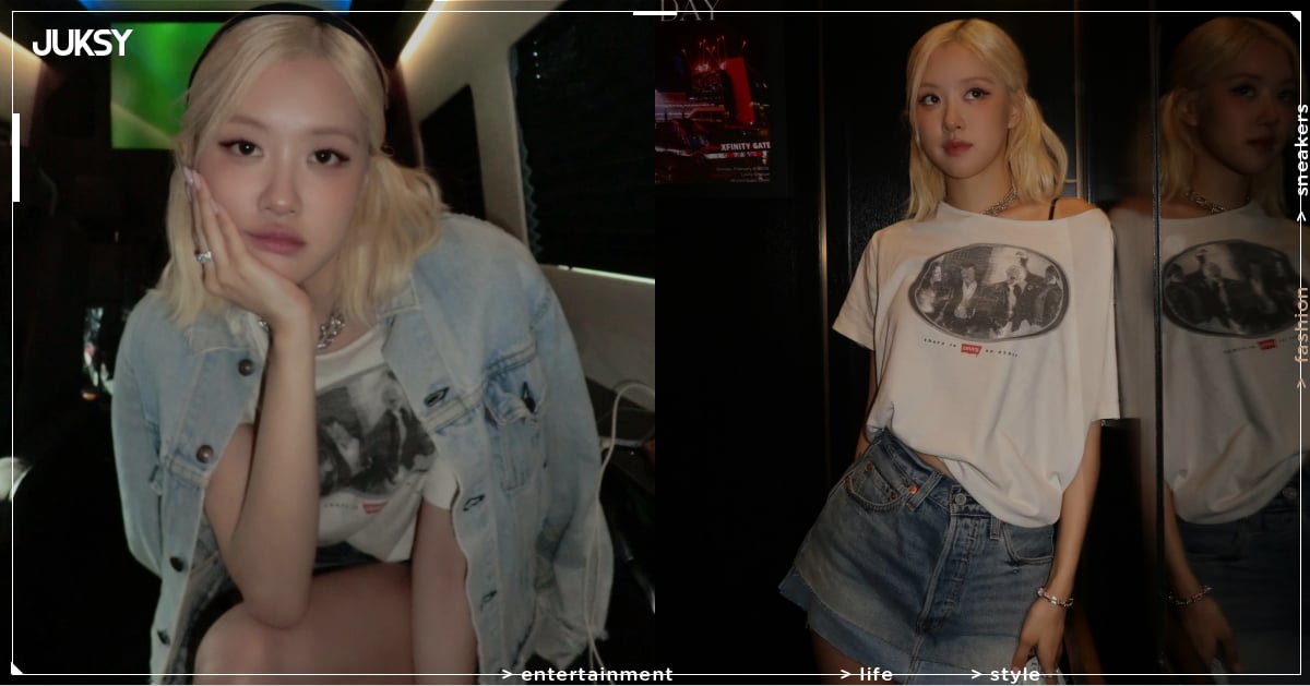 BLACKPINK Rosé 朴彩英身高 168 牛仔同款掀搶購潮！5 招率性丹寧穿搭技巧一次掌握！