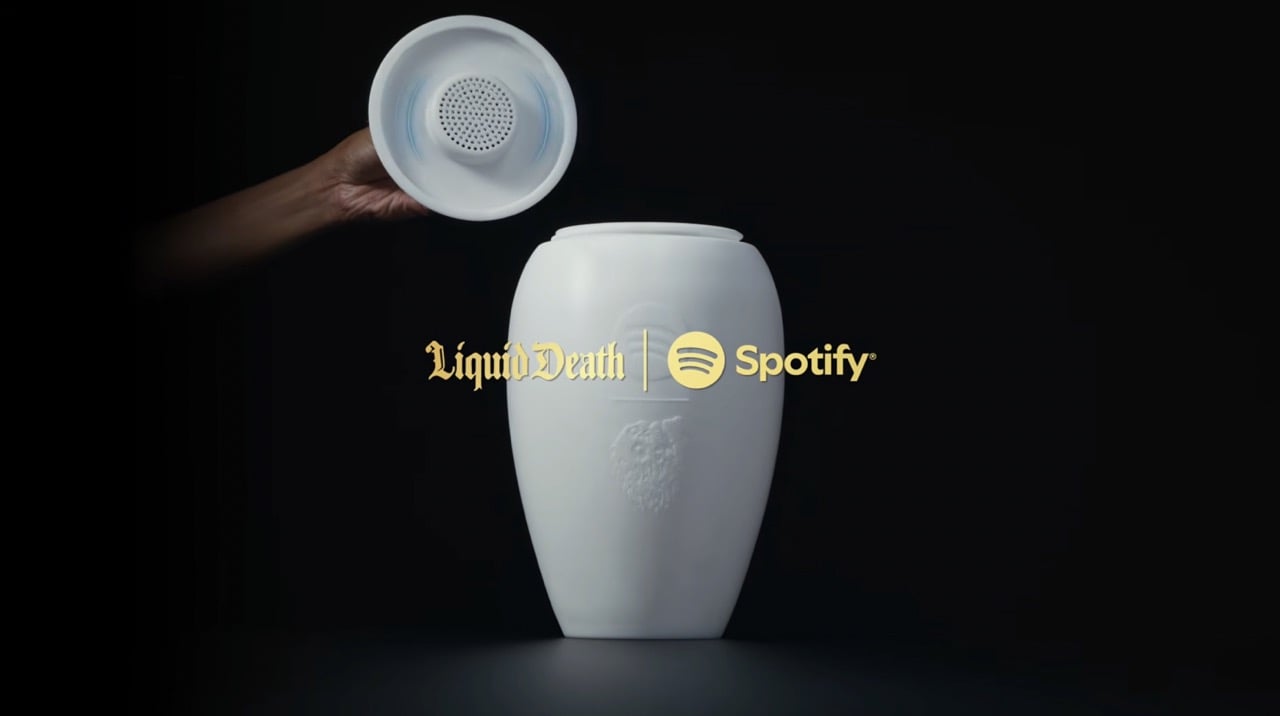 Spotify 推出骨灰罈藍牙喇叭！為你的來世準備「永恆歌單」，還能降低鬧鬼機率？