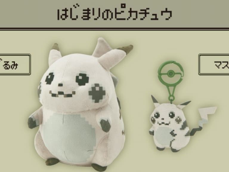 寶可夢 30 週年「最初的皮卡丘」娃娃登場！經典還原《紅／綠》版復古造型粉絲必收！