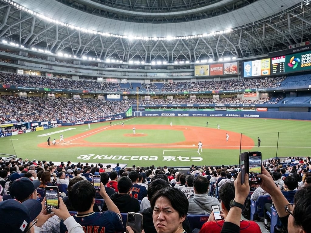 WBC 2026禁止觀眾上傳照片影片 球迷嗆：有種沒收手機