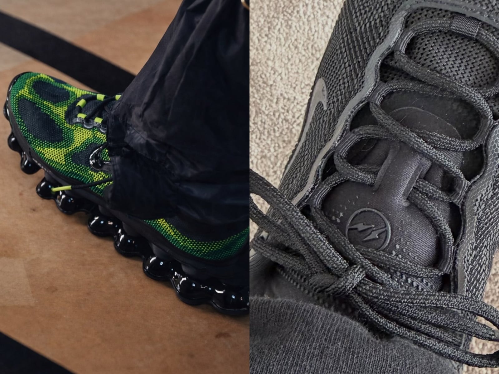 藤原浩繼續放大招！Nike Air Liquid Max 全黑閃電聯名曝光，液態氣墊科技將引爆潮流圈？