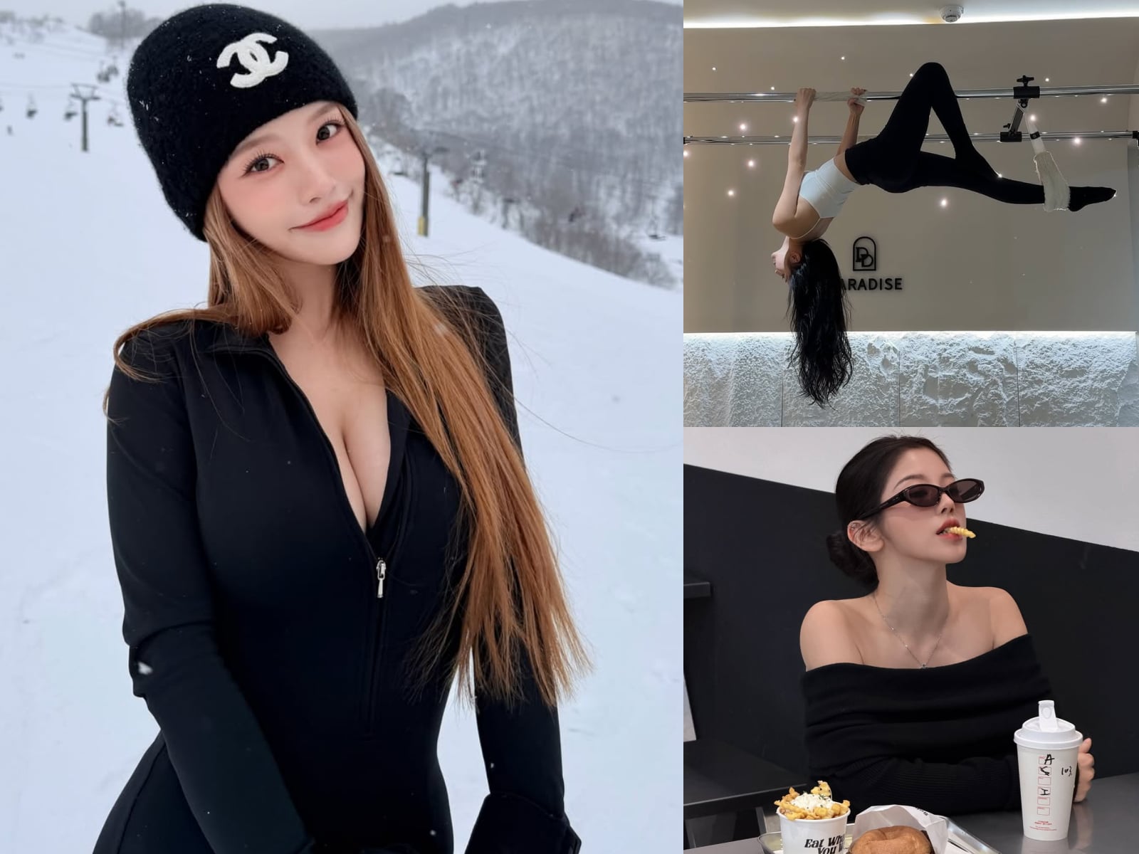蔡瑞雪 IG 曝 158 公分完美曲線滑雪照！飲食管理、普拉提斯、核心訓練⋯3 大減肥瘦身秘訣公開！