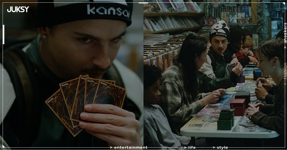 甜茶竟是《遊戲王》粉絲? Timothée Chalamet 現身紐約漫畫店對戰《遊戲王》卡牌,武藤遊戲本人降臨!