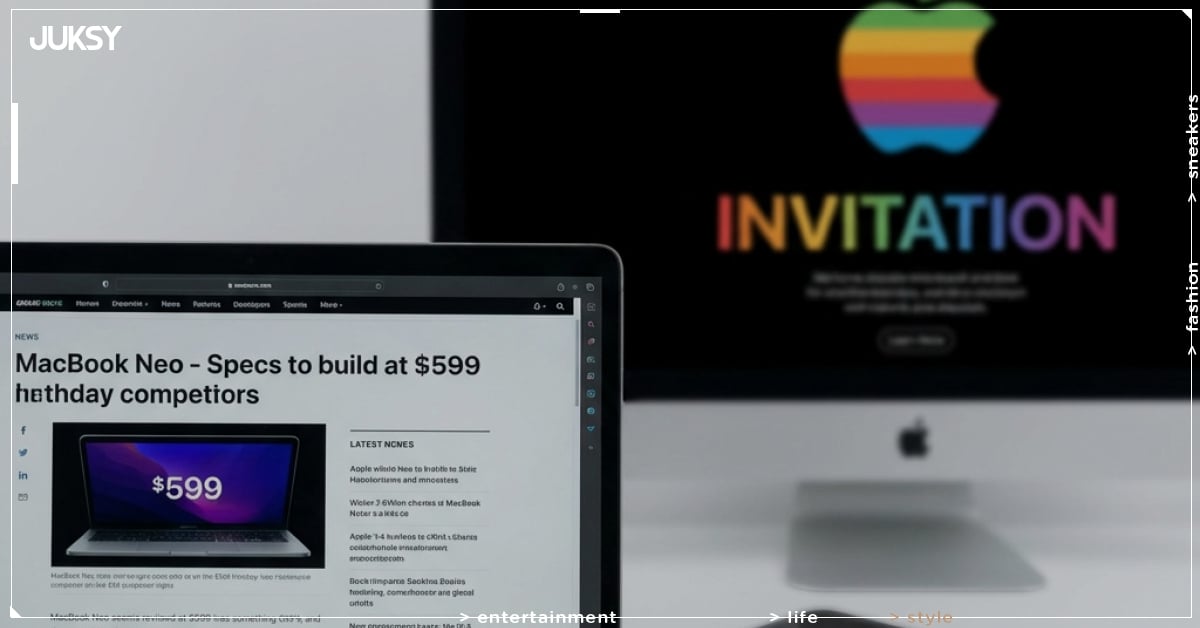 MacBook Neo 意外提前曝光！599 美元起售、A18 Pro 晶片直攻 Chromebook 市場！