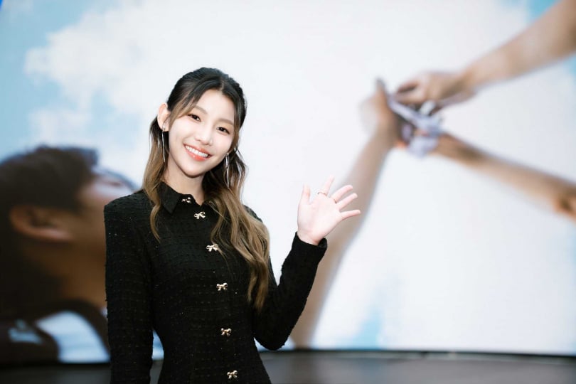 采子、何孟遠劈腿事件首度露面！談戀情當場淚崩：「把勇敢動力放進角色裡！」