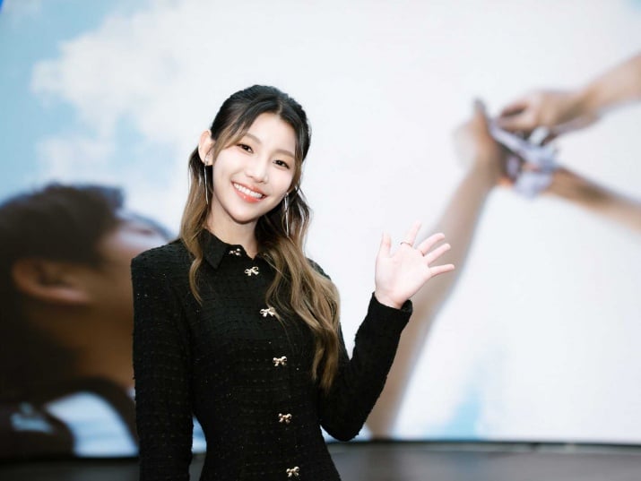 采子、何孟遠劈腿事件首度露面！談戀情當場淚崩：「把勇敢動力放進角色裡！」