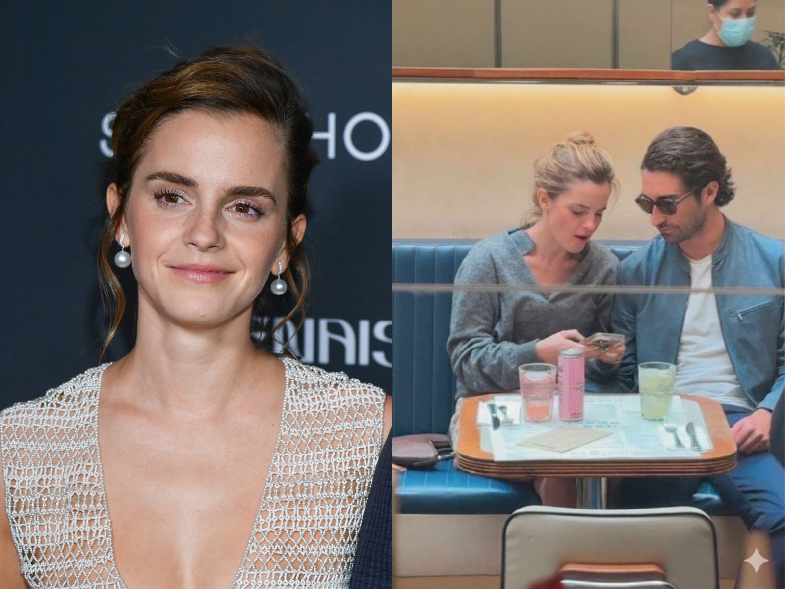 艾瑪華森 Emma Watson 機場當眾親吻億萬富商！相差 7 歲跨界戀情引熱議！