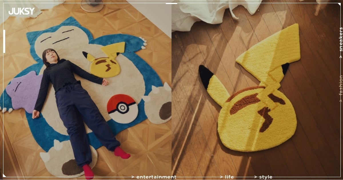 寶可夢 30 週年聯名地毯登場！MIYOSHI RUG 等身大卡比獸地毯太可愛，抽籤購買、售價一次看！