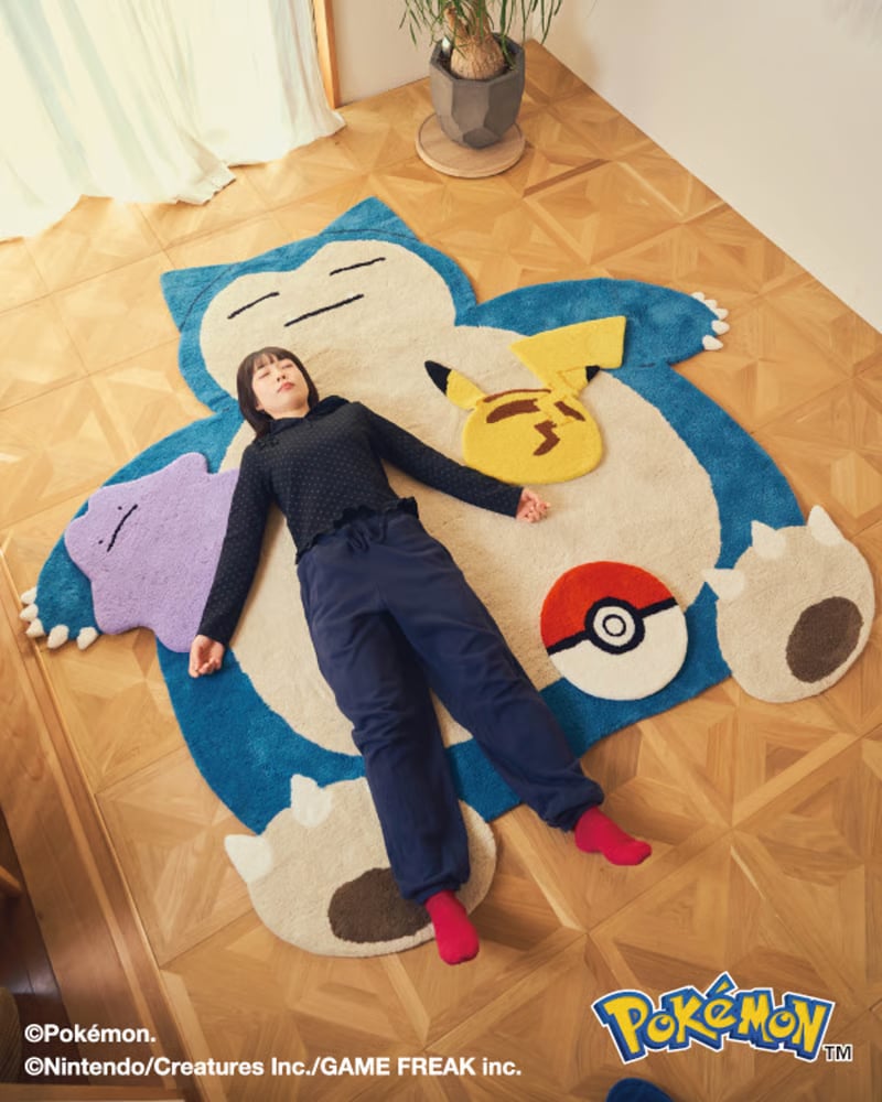 寶可夢 30 週年聯名地毯登場！MIYOSHI RUG 等身大卡比獸地毯太可愛，抽籤購買、售價一次看！