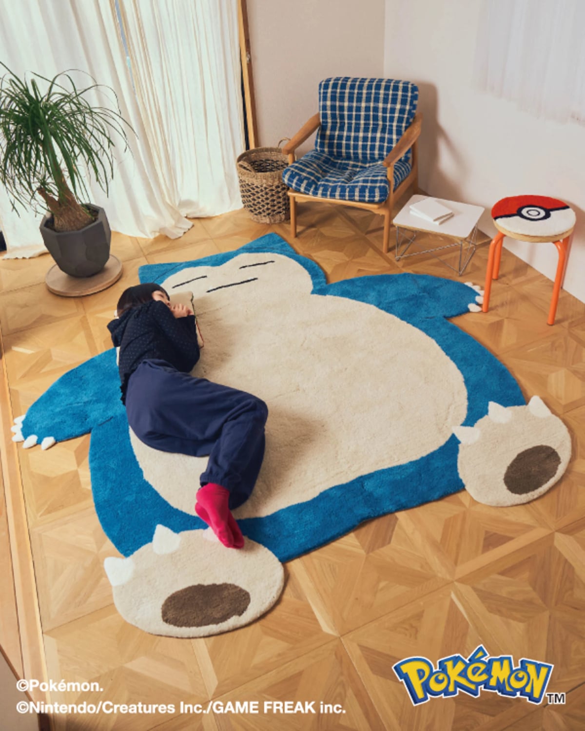 寶可夢 30 週年聯名地毯登場！MIYOSHI RUG 等身大卡比獸地毯太可愛，抽籤購買、售價一次看！