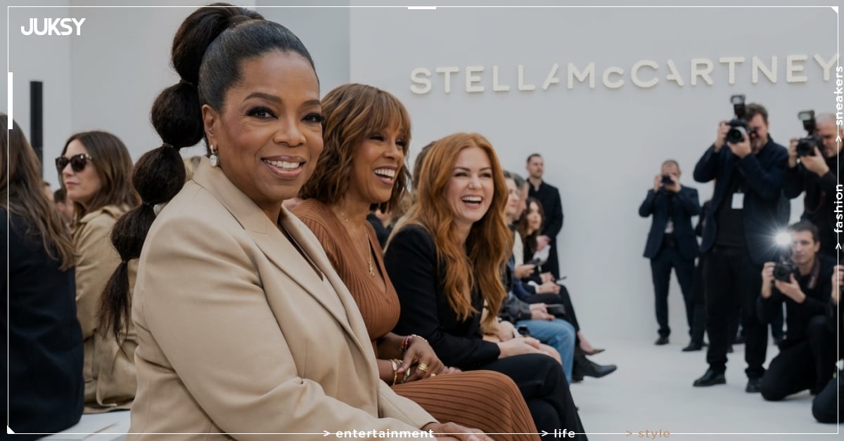 歐普拉溫芙蕾 Oprah Winfrey 現身巴黎時裝週！泡泡馬尾造型超搶鏡！