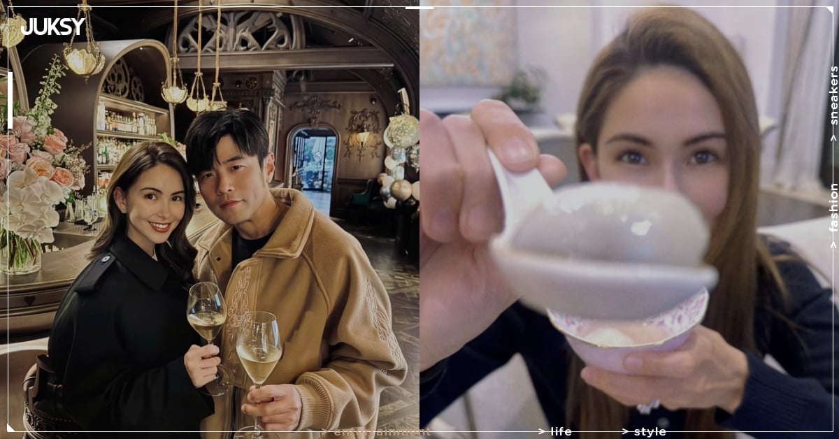 昆凌曬「周董視角」吃湯圓！手中 22K 金邊瓷碗身價曝光，網笑：「對周董算平價！」