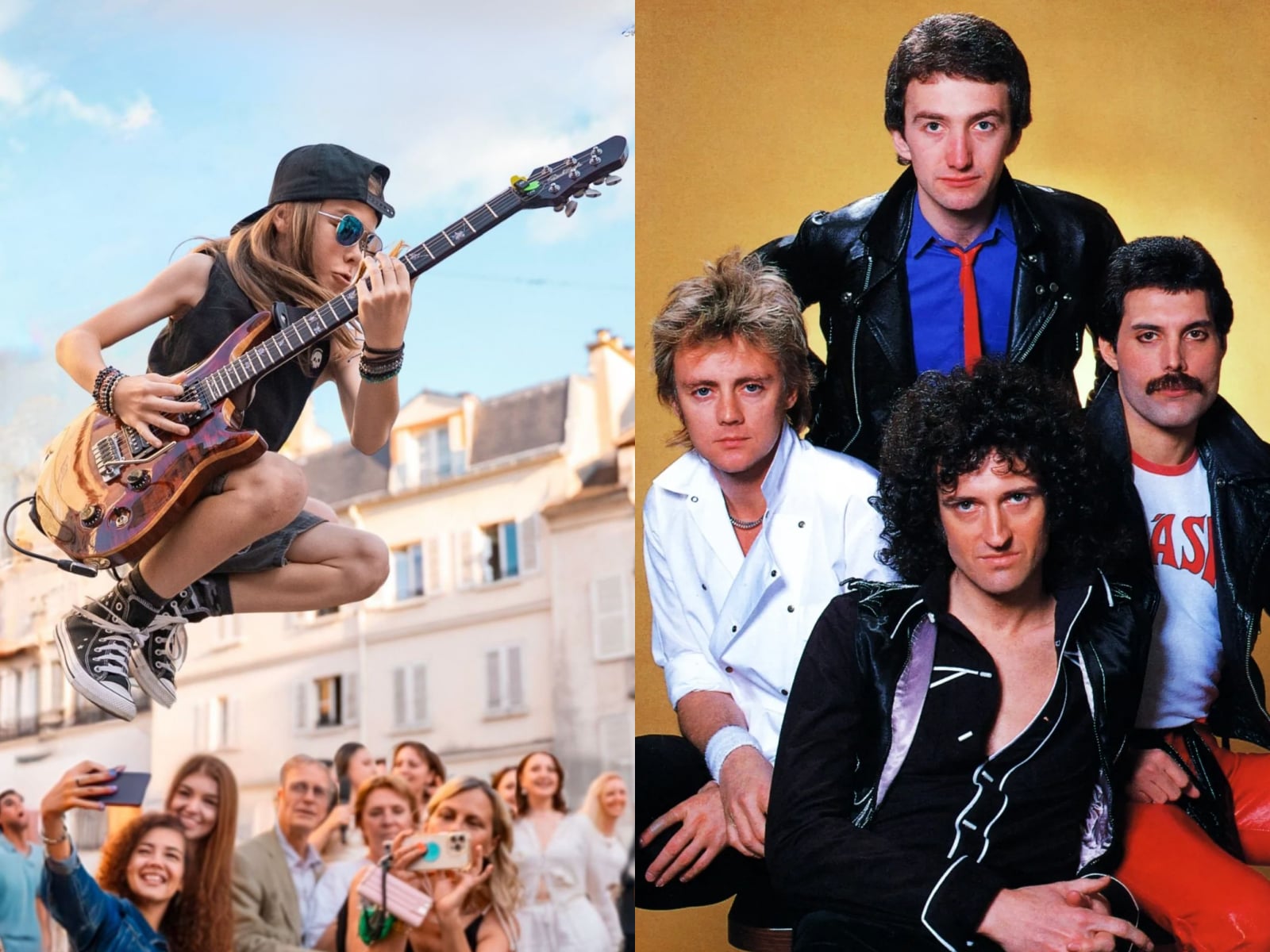 《波希米亞狂想曲》50週年！巴黎街頭快閃30人合唱超感動