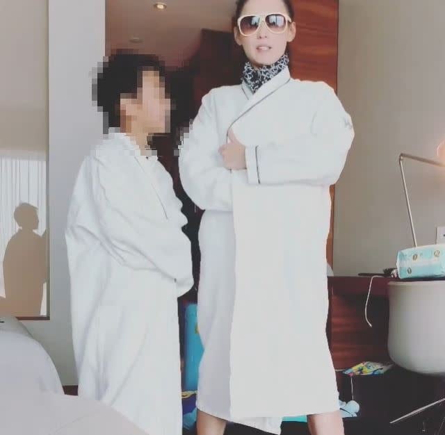 張柏芝小兒子 Marcus 生父疑是前公公謝賢生意夥伴!正臉混血照曝光!