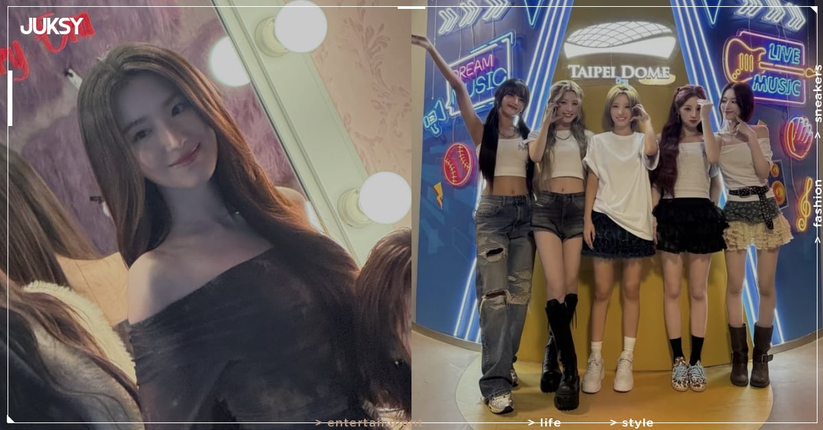 i-dle 登台北大巨蛋演唱！舒華看全場滿座，哽咽告白：「我的心也被坐滿了！」