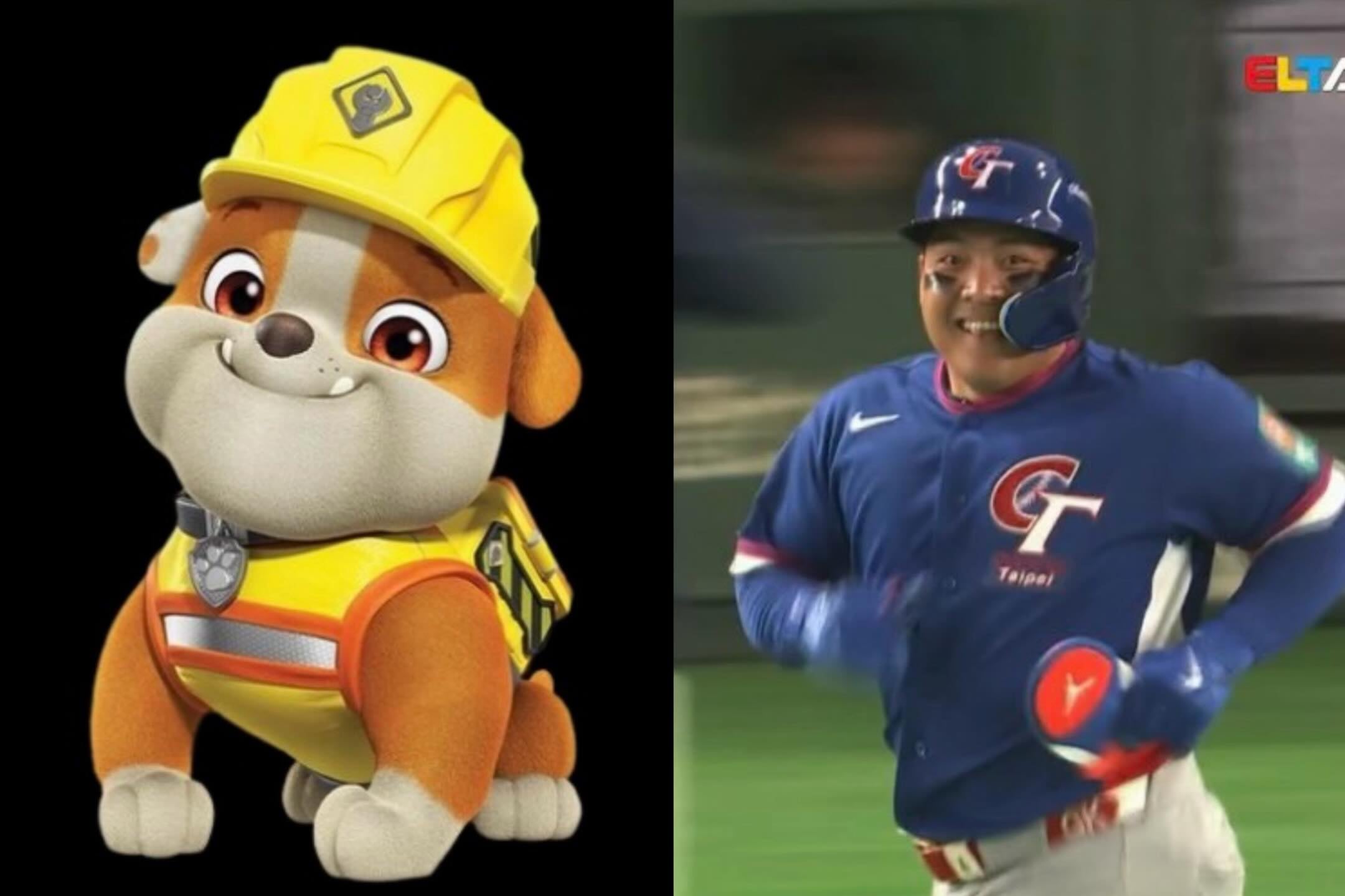 吉力吉撈觸身球撞臉《汪汪隊立大功》小礫？