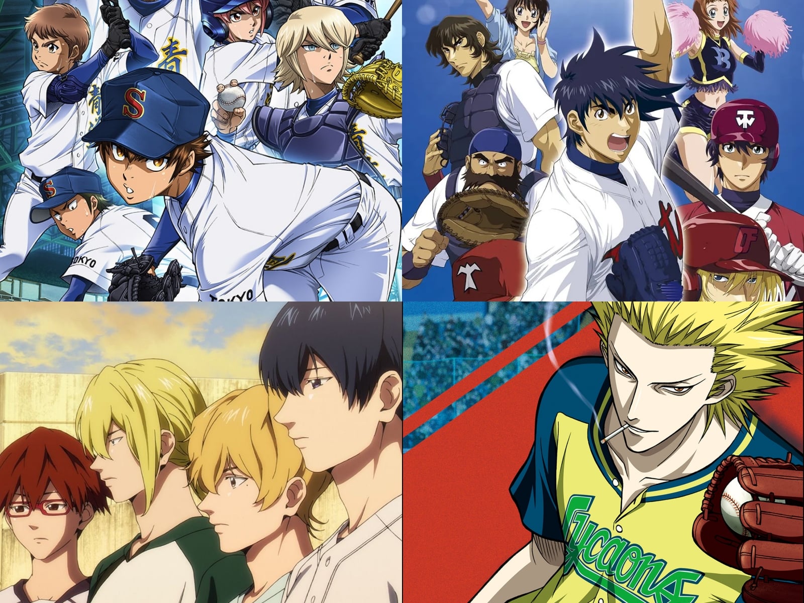 棒球迷必看！《鑽石王牌》、《棒球大聯盟》到《失憶投捕》⋯11 部經典棒球動漫作品一次整理！