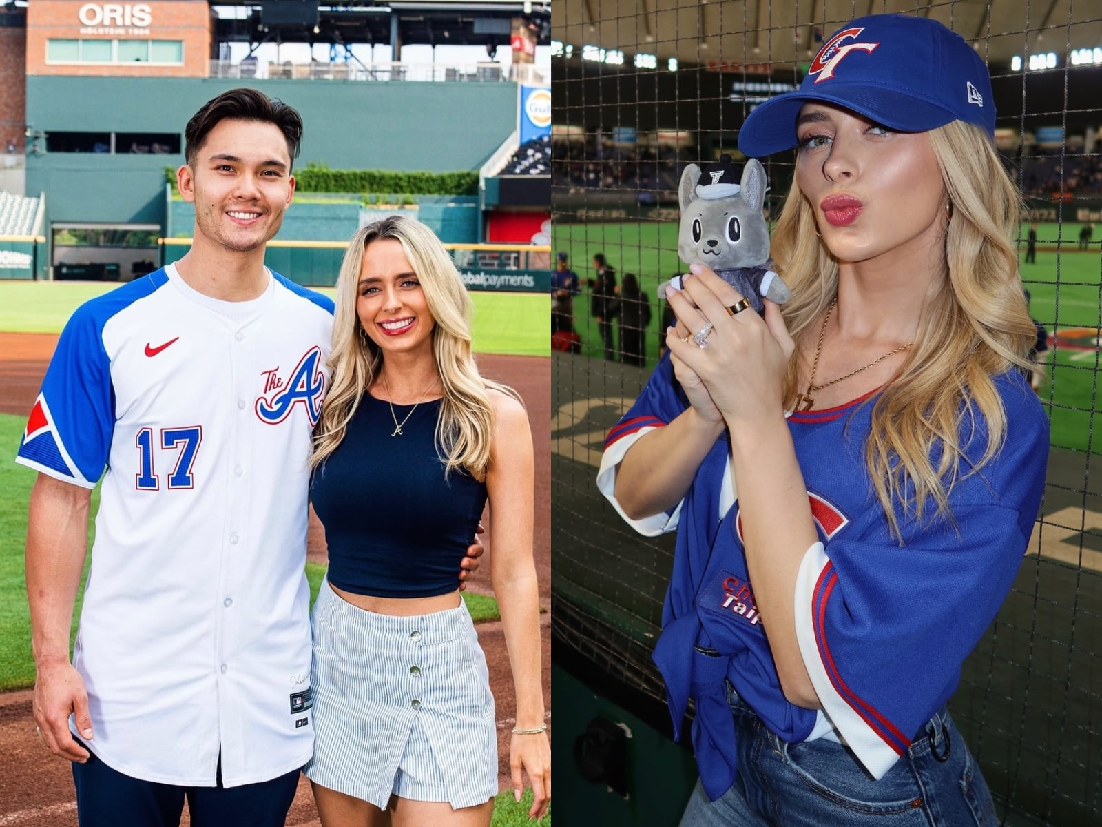 2026 世界棒球經典賽 WBC「費仔」老婆 Hanna 球場應援穿搭爆紅！高學歷＋逆天顏值⋯到底什麼來頭？