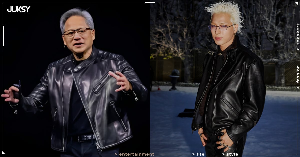 BIGBANG 太陽巴黎時裝週造型撞臉黃仁勳！白髮皮衣全網歪樓：「直接歐巴變我爸！」