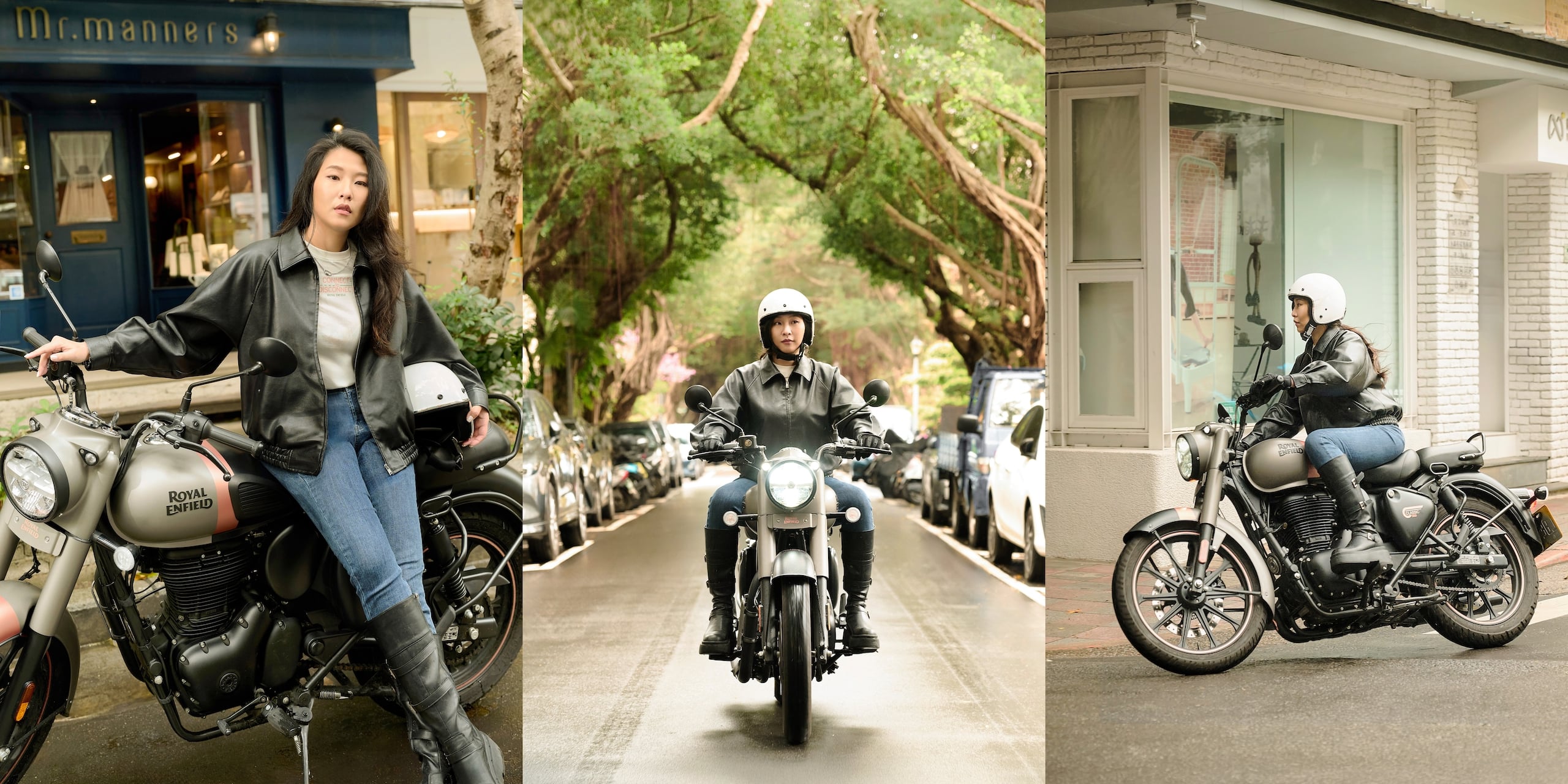 撕下標籤，女孩騎車也能展現率性從容！Royal Enfield Classic 350 帶妳體驗最純粹的英倫騎乘浪漫！