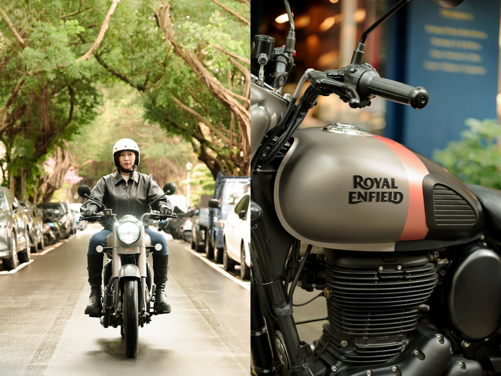 撕下標籤，女孩騎車也能展現率性從容！Royal Enfield Classic 350 帶妳體驗最純粹的英倫騎乘浪漫！