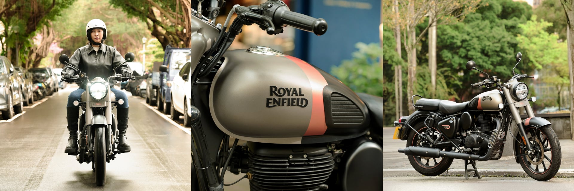 撕下標籤，女孩騎車也能展現率性從容！Royal Enfield Classic 350 帶妳體驗最純粹的英倫騎乘浪漫！
