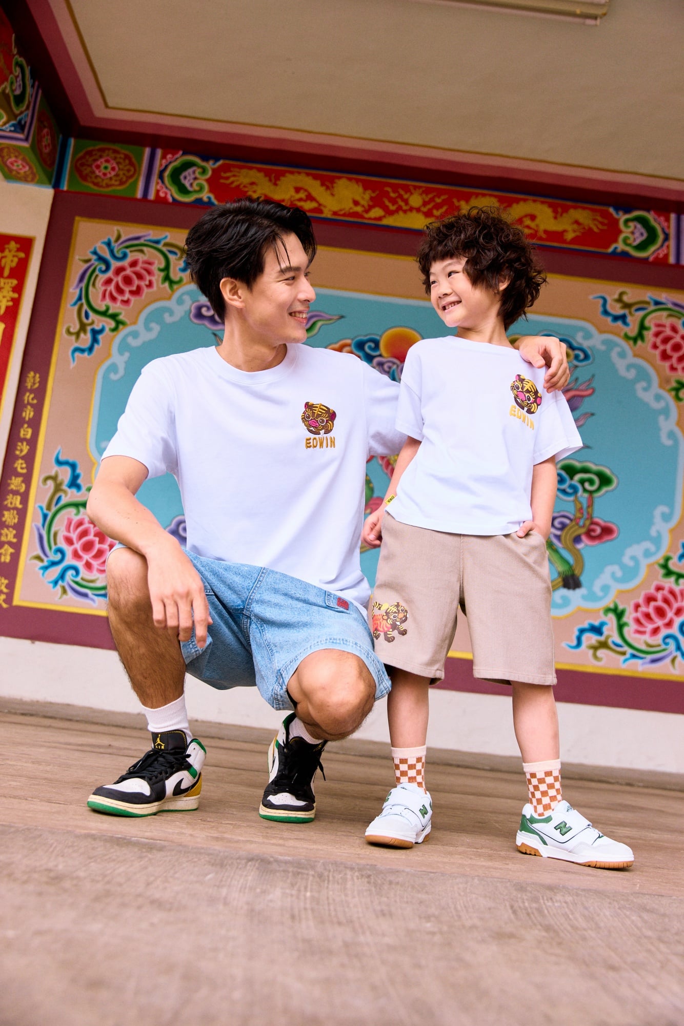 EDWIN × 白沙屯媽祖聯名回歸！粉紅超跑、虎爺童裝首登場，金箔悠遊卡貼被封隱藏版必收！