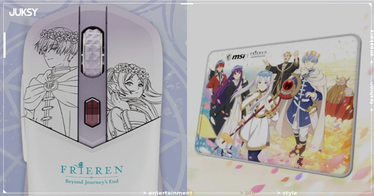 《葬送的芙莉蓮》X MSI 聯名電競周邊曝光！微星推限定顯示卡背板藏感溫變色彩蛋！