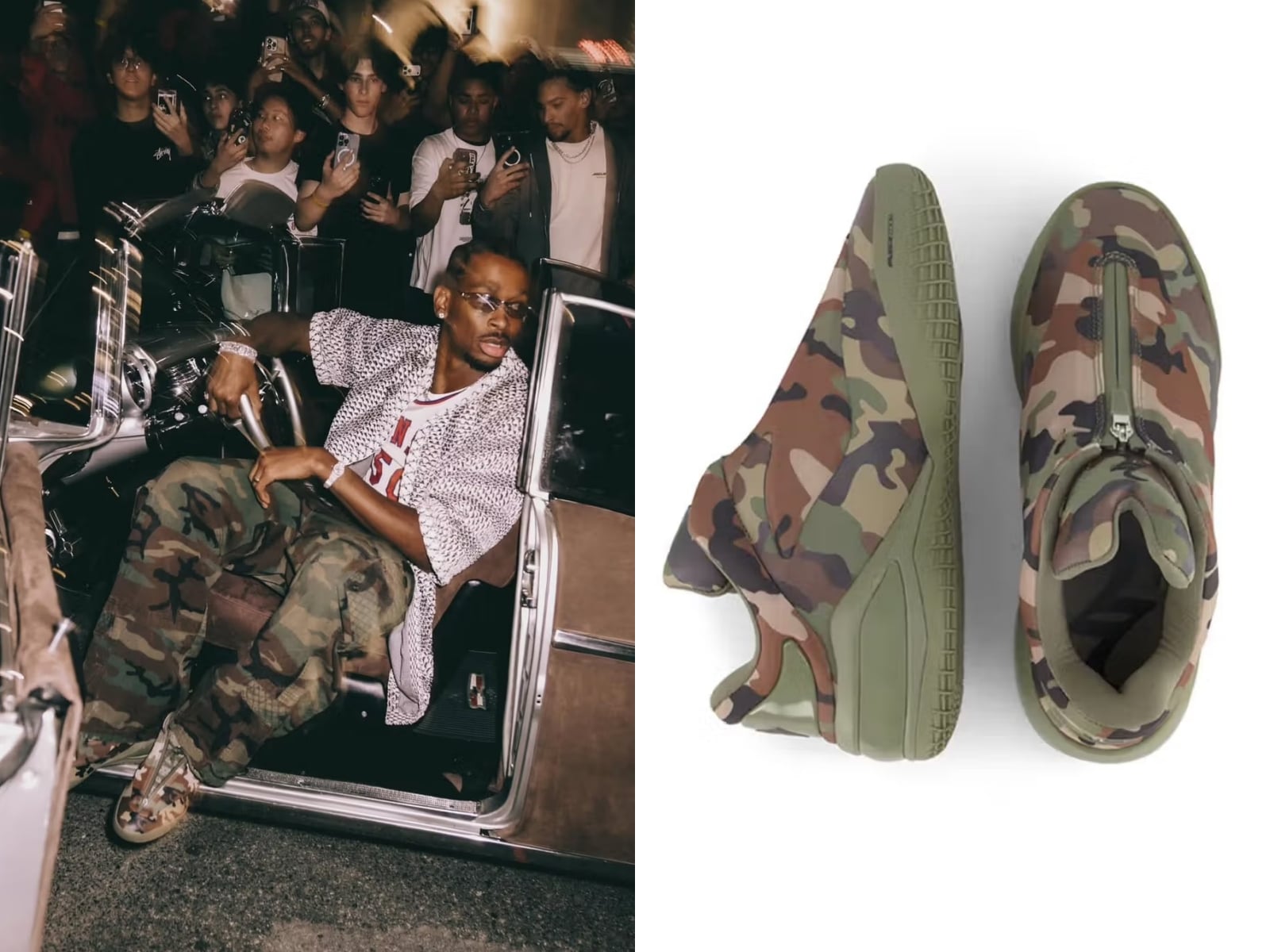 Converse SHAI 001 全新迷彩配色曝光！SGA 本人上腳教你穿出迷彩的魅力！