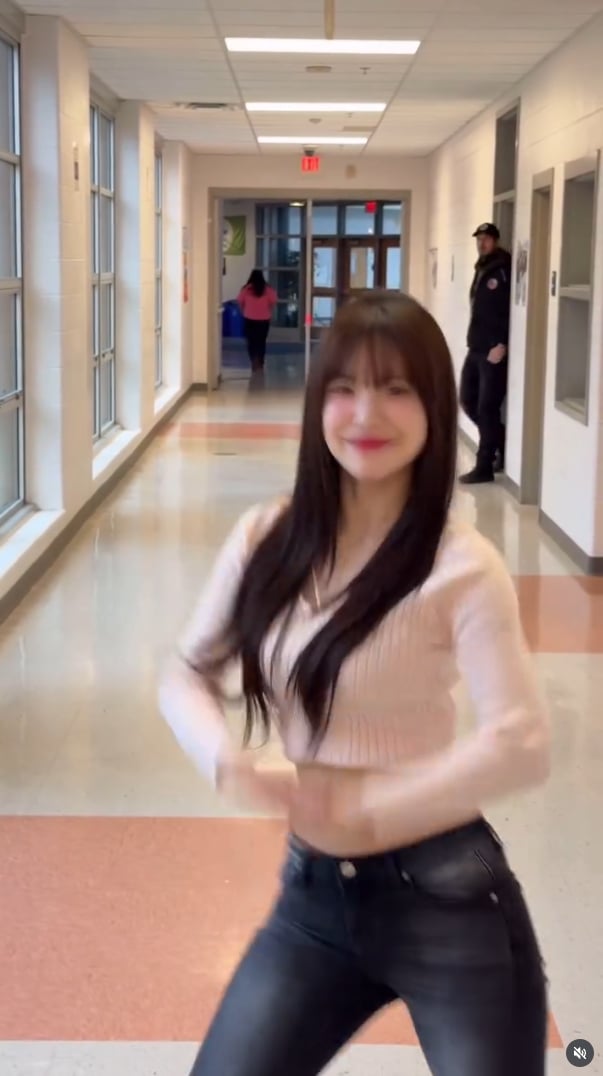 李多慧 IG 曬熱舞影片！黑衣男闖入驚嚇反應引網笑瘋！