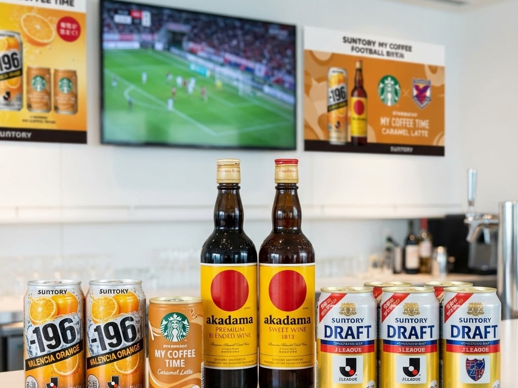 三得利狂推 3 大新品線！與星巴克、J.LEAGUE⋯跨界合作一次看！