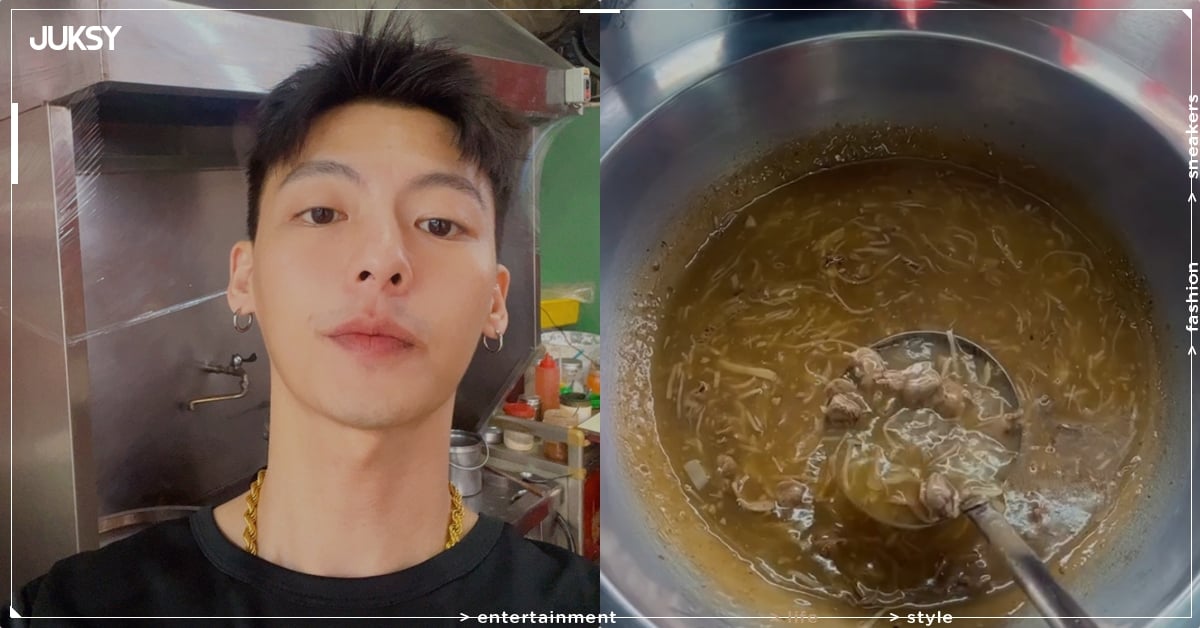 潮州許光漢賣鴨肉羹激似本尊爆紅！全網暴動：「想吃老闆可以嗎？」