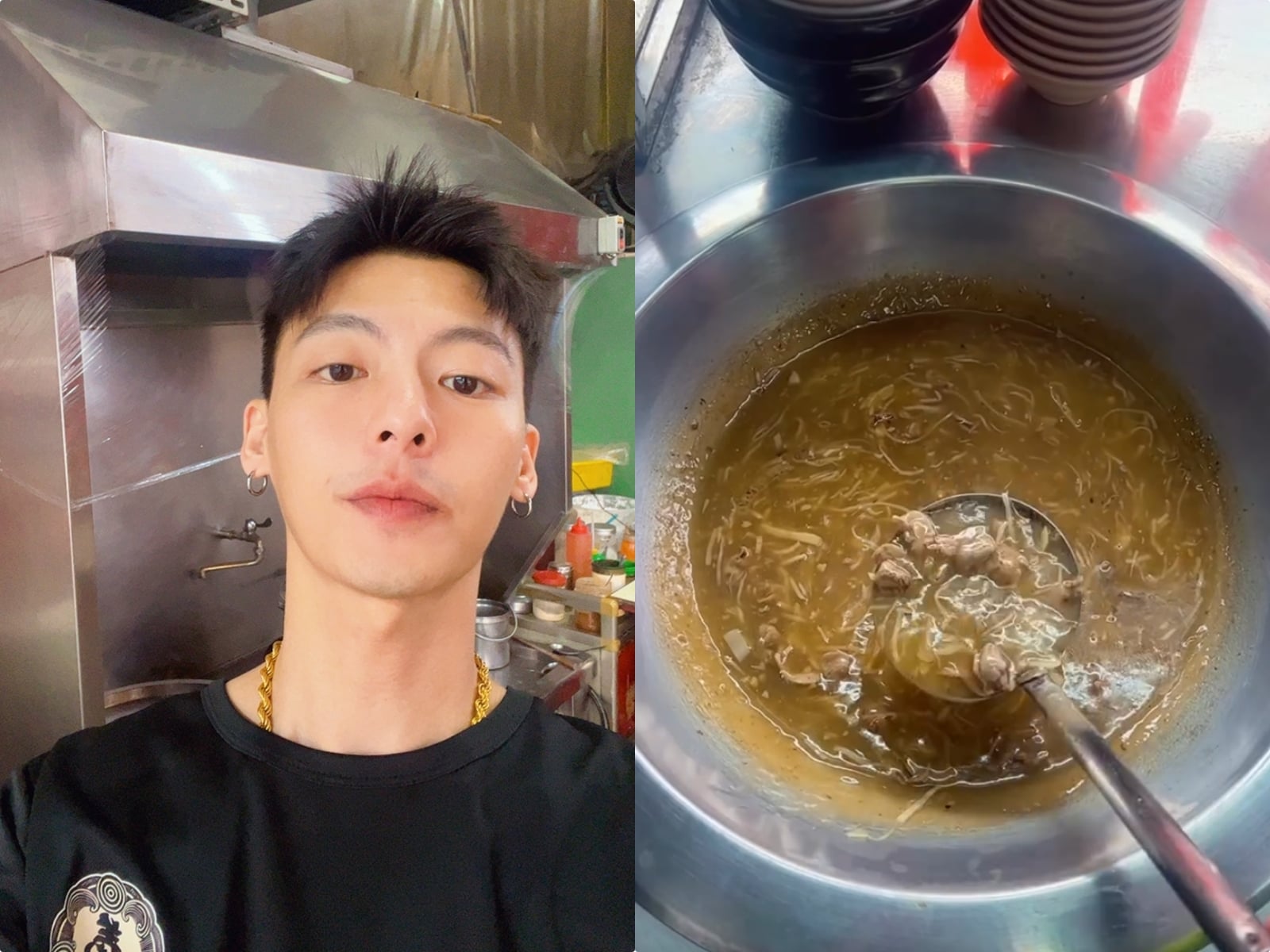 潮州許光漢賣鴨肉羹激似本尊爆紅！全網暴動：「想吃老闆可以嗎？」